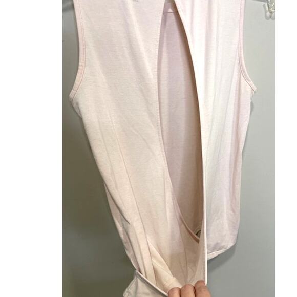 Athleta Essence Open Back Tank Sleeveless Top  Pink Womens Small XXS - Picture 2 of 6